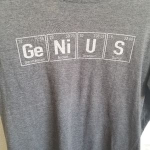 Tee Luv Genius Periodic Table Shirt